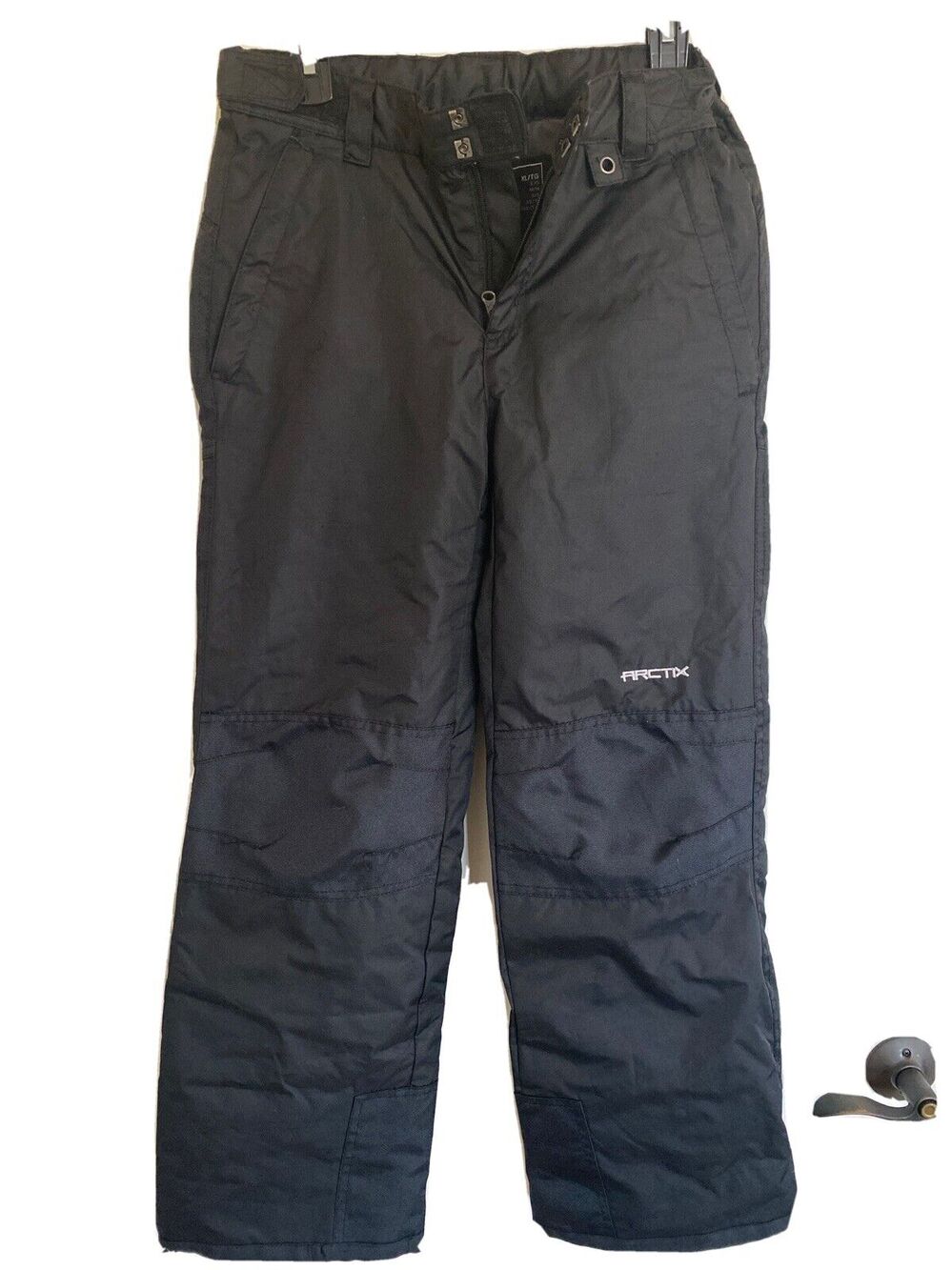 Arctix Youth Medium Ski Pants Black Winter Snow Skiing Sledding Black M